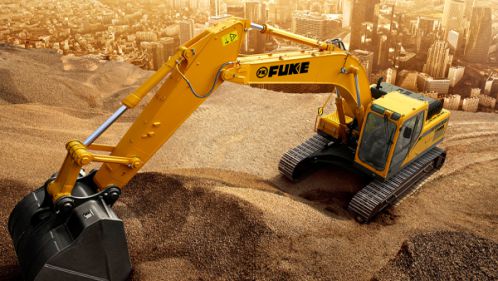 Guindaste sobre esteiras: uma solução poderosa para levantamento pesado na construção